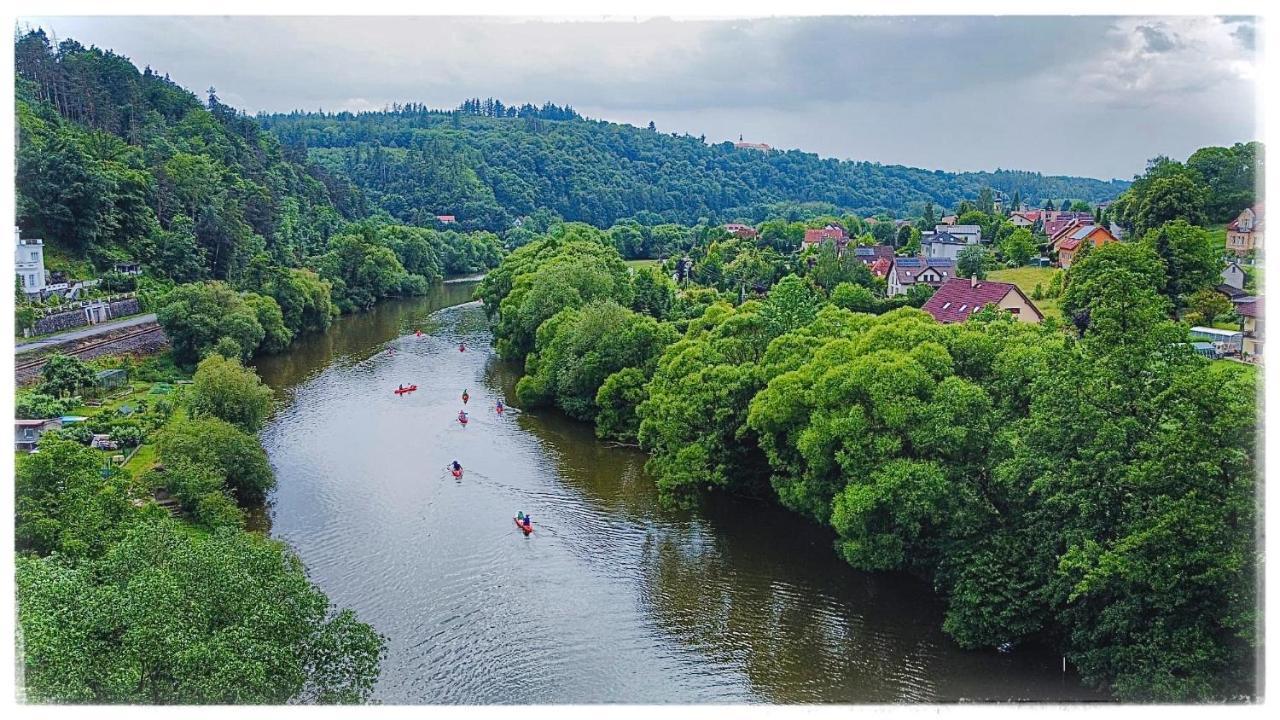 Sazava River Apartment Chocerady Exteriör bild
